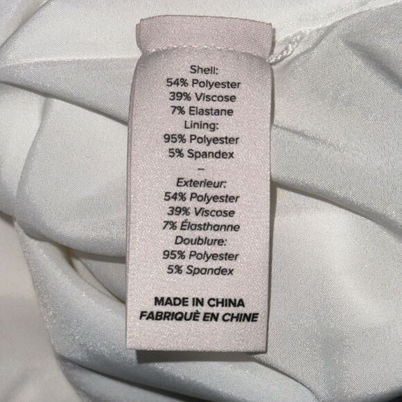 New Cinq A Sept Ruffle Angela MIDI Dress White Size 0 - Picture 14 of 16